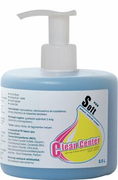 Soft hair&body sampon, tusfürdő szappan 0,5 liter